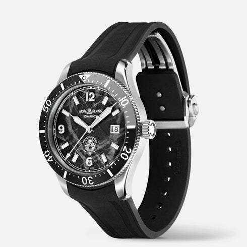 MONTBLANC 1858 ICED SEA AUTOMATIC DATE 129372