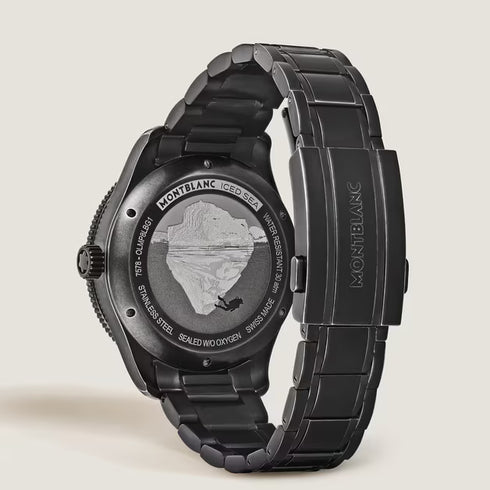 MONTBLANC ICED SEA AUTOMATIC DATE 0 OXYGEN 137541