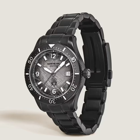 MONTBLANC ICED SEA AUTOMATIC DATE 0 OXYGEN 137541