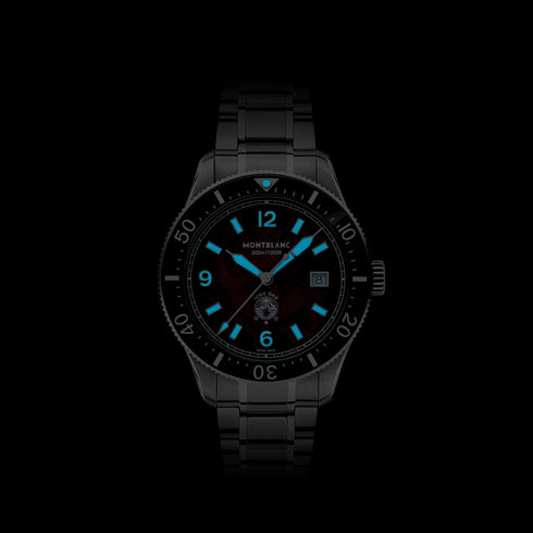 MONTBLANC ICED SEA AUTOMATIC DATE 132291