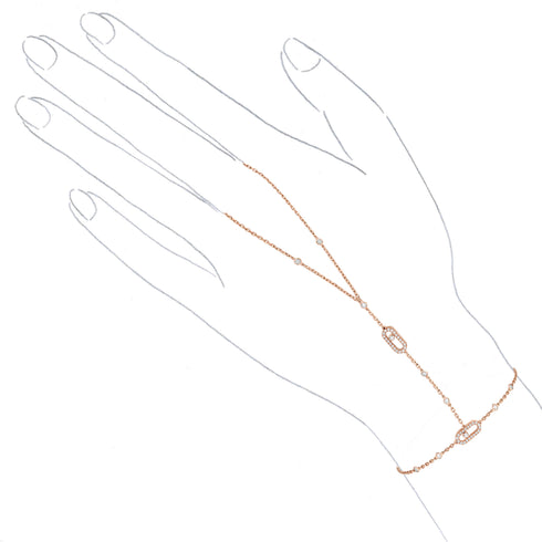 MOVE UNO HAND BRACELET 12021-PG