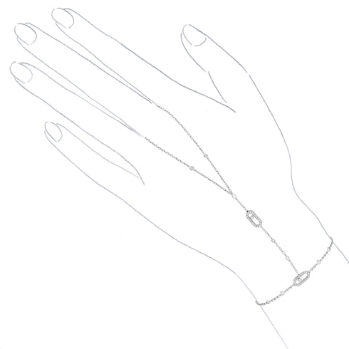 MOVE UNO HAND BRACELET 12021-WG