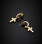 ORECCHINI A CERCHIO BOLD CROSS GOLD J19AWC12