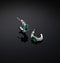 ORECCHINI A CERCHIO EMERALD SMALL J19AWJ15
