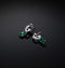 ORECCHINI CON PENDENTE EMERALD J19AWJ16