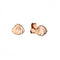 ORECCHINI CONCHIGLIA A LOBO IN ORO ROSA O17O02CON
