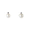 ORECCHINI DONNA ORO IN ORO BIANCO PERLA BIANCA E DIAMANTE REF. DHOP7374.004