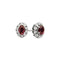 ORECCHINI DONNA ORO IN ORO BIANCO RUBINI E DIAMANTI REF. DCOR5413.008