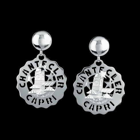 ORECCHINI ET VOILÀ LOGO CHANTECLER ARGENTO C.38914