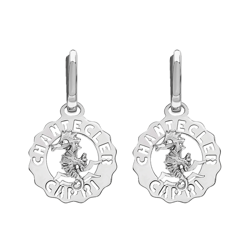 ORECCHINI ET VOILÀ LOGO CHANTECLER ARGENTO C.42447