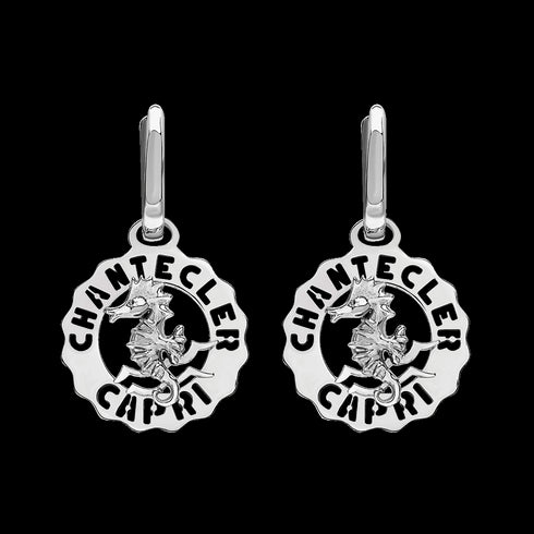 ORECCHINI ET VOILÀ LOGO CHANTECLER ARGENTO C.42447