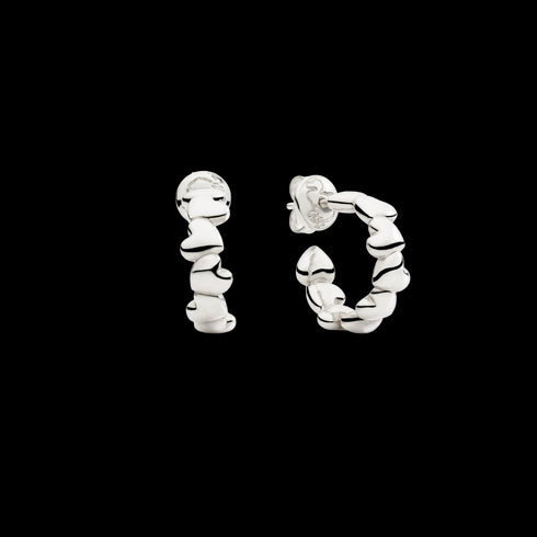 ORECCHINI HOOP CUORE ARGENTO DOC5000HEART000AG