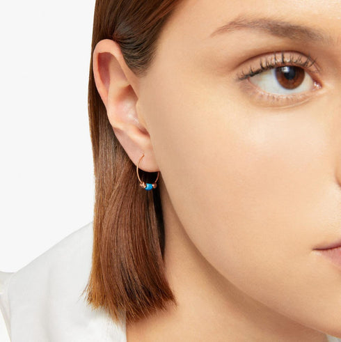 ORECCHINI HOOP MINI GRANELLI DOC1001GRANXCTU9R