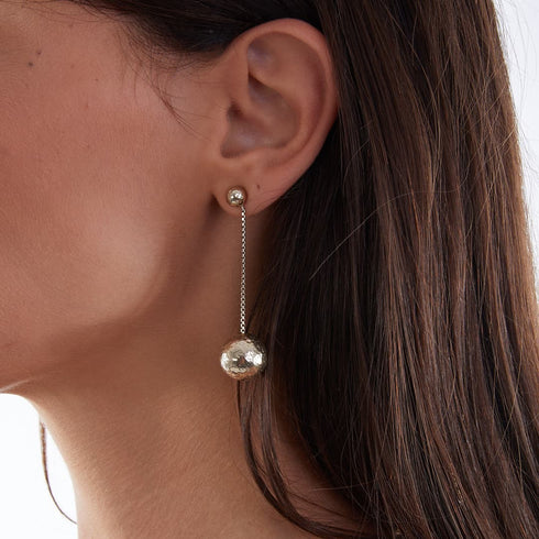 ORECCHINI IN ARGENTO DORATO 5941