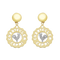 ORECCHINI LOGO CHANTECLER ORO C.23188