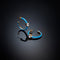 ORECCHINI LOVE PARADE AZURE MEDIUM J19AVI20