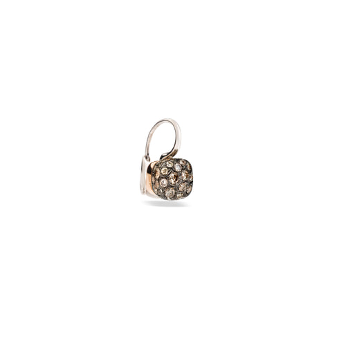 ORECCHINI NUDO BROWN DIAMANTE POB5010O6000DBR00