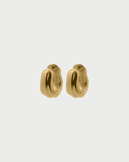 ORECCHINI ONDA SCATTINO ORO GIALLO OR033M4AU