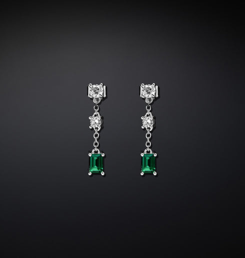 ORECCHINI PENDENTI EMERALD J19AWJ18