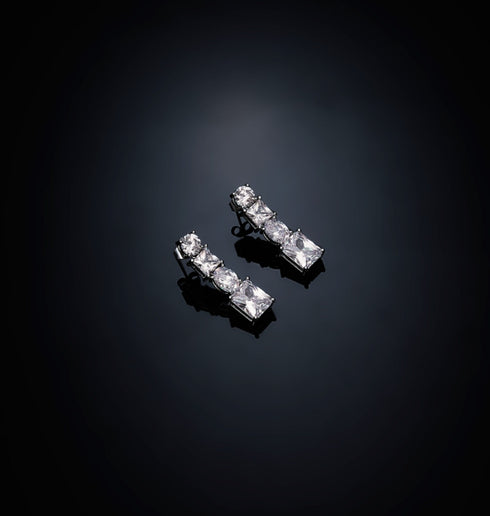 ORECCHINI PENDENTI PRINCESS BIANCA J19AVU03