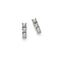 ORECCHINI TRILOGY IN ORO BIANCO CON DIAMANTI DHOT7894