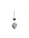 ORECCHINO CUORE VITTORIANO BRUNITO ORVIT1IN