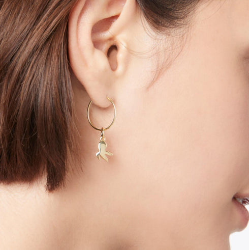 ORECCHINO HOOP ESSENTIALS DH94002HOOPS000OG