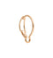 ORECCHINO SINGOLO CERCHIETTO PORTACHARM PICCOLO DHB4000HOOPS0009R
