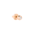 ORECCHINO STUD BOLLICINE ORO ROSA & DIAMANTE DHC4002BOLLIDB09R