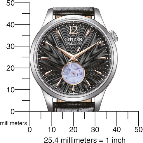 OROLOGIO CITIZEN ELEGANCE NH9131-14E MECHANICAL OPEN HEART