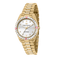 ALLTAGSUHR AUS GELBGOLD MIT BAGUETTE-ZIRKONIA, 34 MM R1953100503