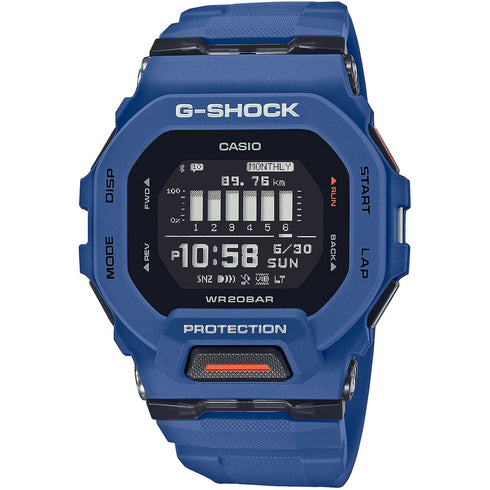 OROLOGIO G-SHOCK G-SQUAD BLU MULTIFUNZIONE UOMO GBD-200-2ER