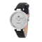 OROLOGIO LADY LIKE SILVER CON CINTURINO IN RASO NERO 34MM R1951103501