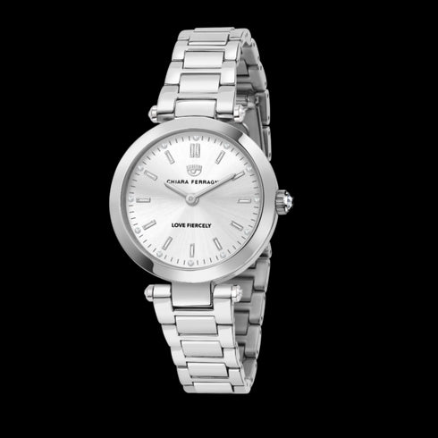 OROLOGIO LADY LIKE SILVER CON QUADRANTE SILVER 34MM R1953103507