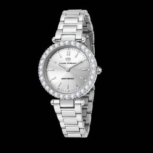 OROLOGIO LADY LIKE SILVER CON QUADRANTE SILVER 36MM R1953103503