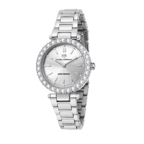 OROLOGIO LADY LIKE SILVER CON QUADRANTE SILVER 36MM R1953103503