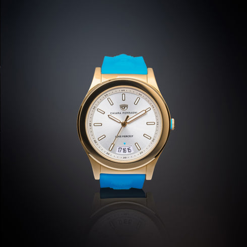 OROLOGIO LOVE PARADE ROSE GOLD/BLUE R1951102505