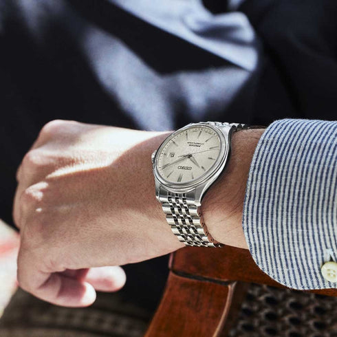 OROLOGIO PRESAGE AUTOMATICO 3 SFERE SPB463J1