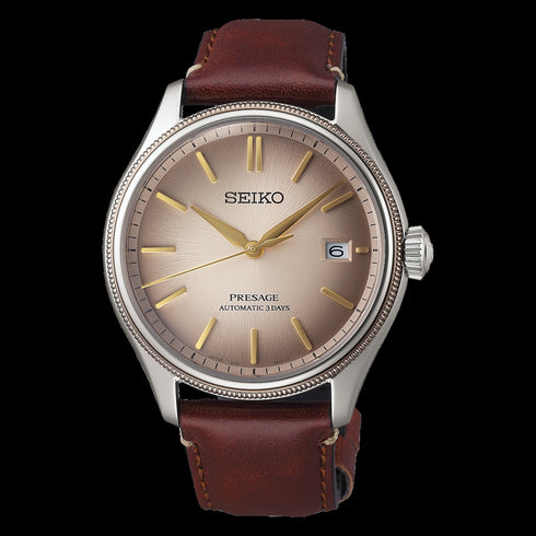 OROLOGIO PRESAGE AUTOMATICO 3 SFERE SPB529J1