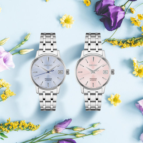 OROLOGIO PRESAGE COCKTAIL AUTOMATICO 3 SFERE DATA SRP841J1