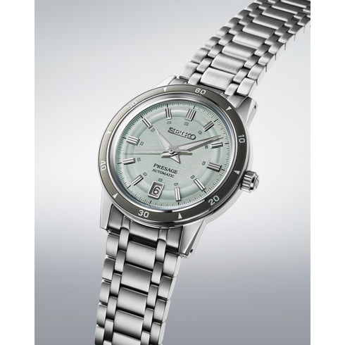 OROLOGIO PRESAGE STYLE 60'S AUTOMATICO 3 SFERE DATA SRPL71J1