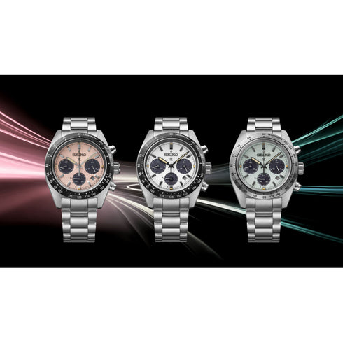 OROLOGIO PROSPEX SPEEDTIMER CRONOGRAFO AL QUARZO SOLARE SSC963P1