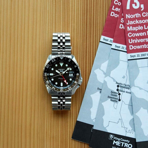 OROLOGIO UOMO SEIKO 5 AUTOMATICO 3 SFERE SSK001K1