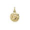 PENDENTE CHANTECLER DONNA SUAMÈM IN ORO GIALLO 39991 C.39991