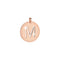PENDENTE GRANDE IN BRONZO CON INIZIALE INCISA BWRPRM13