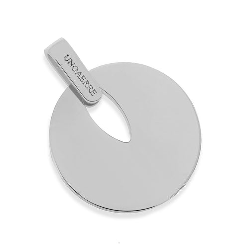 PENDENTE TONDO ARGENTATO 2549