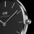 PETITE BLACK CORNWALL 32MM IN ARGENTO | DW DW00100216
