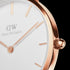PETITE DOVER 32MM IN ORO ROSA (BIANCO) | DW DW00100313