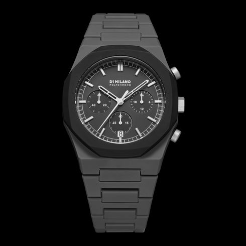 POLYCHRONO 40.5MM BLACK BLAST PHBJ04