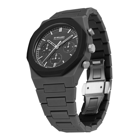 POLYCHRONO 40.5MM BLACK BLAST PHBJ04